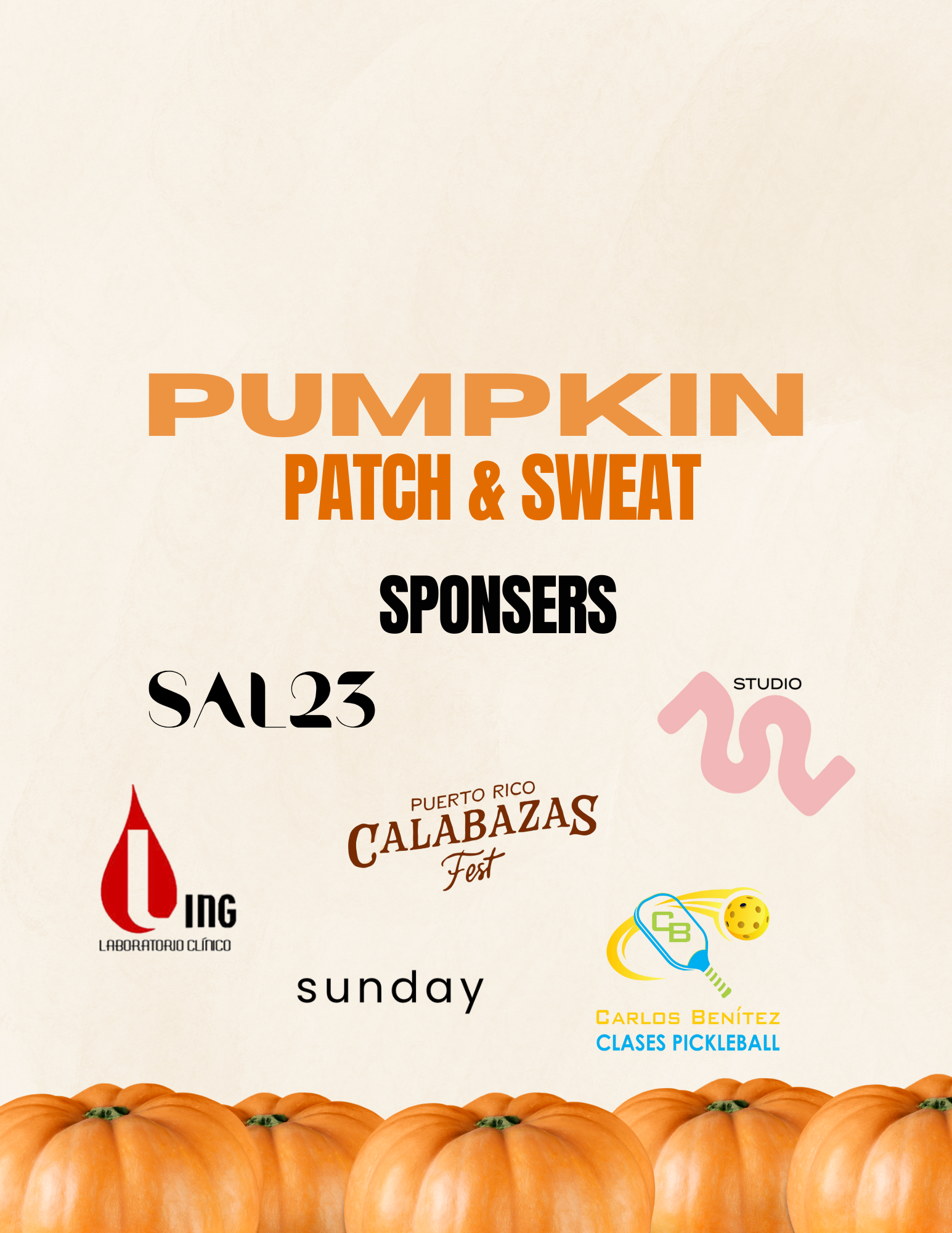 Pumpkin Patch and Sweat